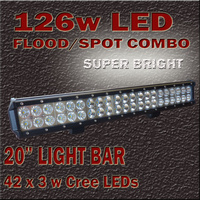 LED Light Bar 126W