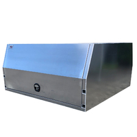 LIFT OFF Dual Cab Canopy 1800x1800x1000 (2 Door) Mill Finish