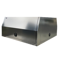 Dual Cab Canopy 1800x1770x860 (3 Door) Mill Finish