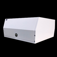 LIFT OFF Dual Cab Canopy 1800x1900x860 (2 Door) Powder Coat White