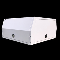 LIFT OFF Dual Cab Canopy 1800x1800x860 (3 Door) Powder Coat White