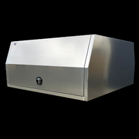 Dual Cab Canopy 1800x1800x860 (2 Door) Mill Finish - 'Classic Range'