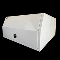 Aluminium Canopy 1800x1770x860 White 3 Door