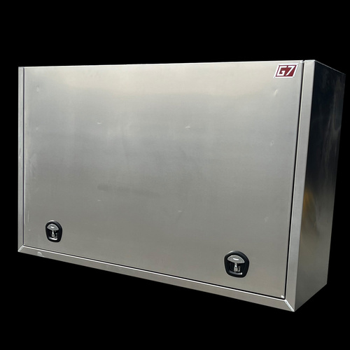 1900x600x1200 Aluminium Full Side Opening Square Edge Truck Tool Box 