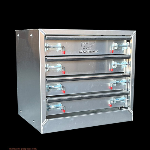 4 Drawer Unit 600x450x550