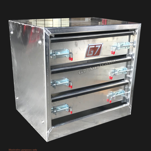 3 Drawer Unit 600x450x550