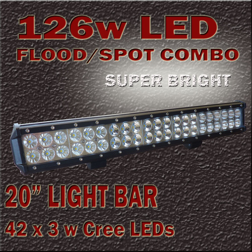 LED Light Bar 126W