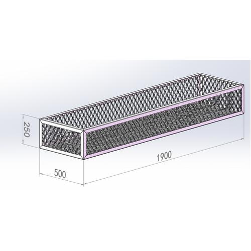 Storage Basket - Mesh Cage