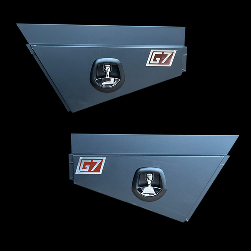 Under Tray 700mm (Left & Right) Black