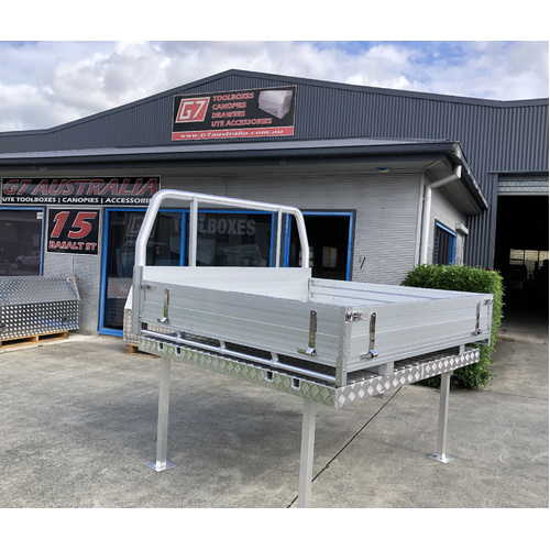 Extra Cab Aluminium Ute Tray - Length 2130mm 